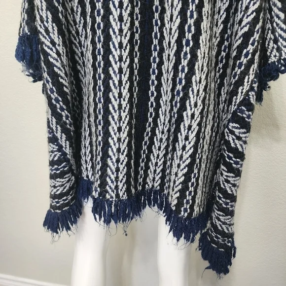 Anthropologie Sleeping On Snow  Blue Cardigan  One Size - Picture 10 of 14